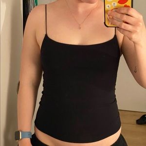 Wilfred Free Tiny Long Tank in Black